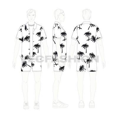 Mens Beachwear Set