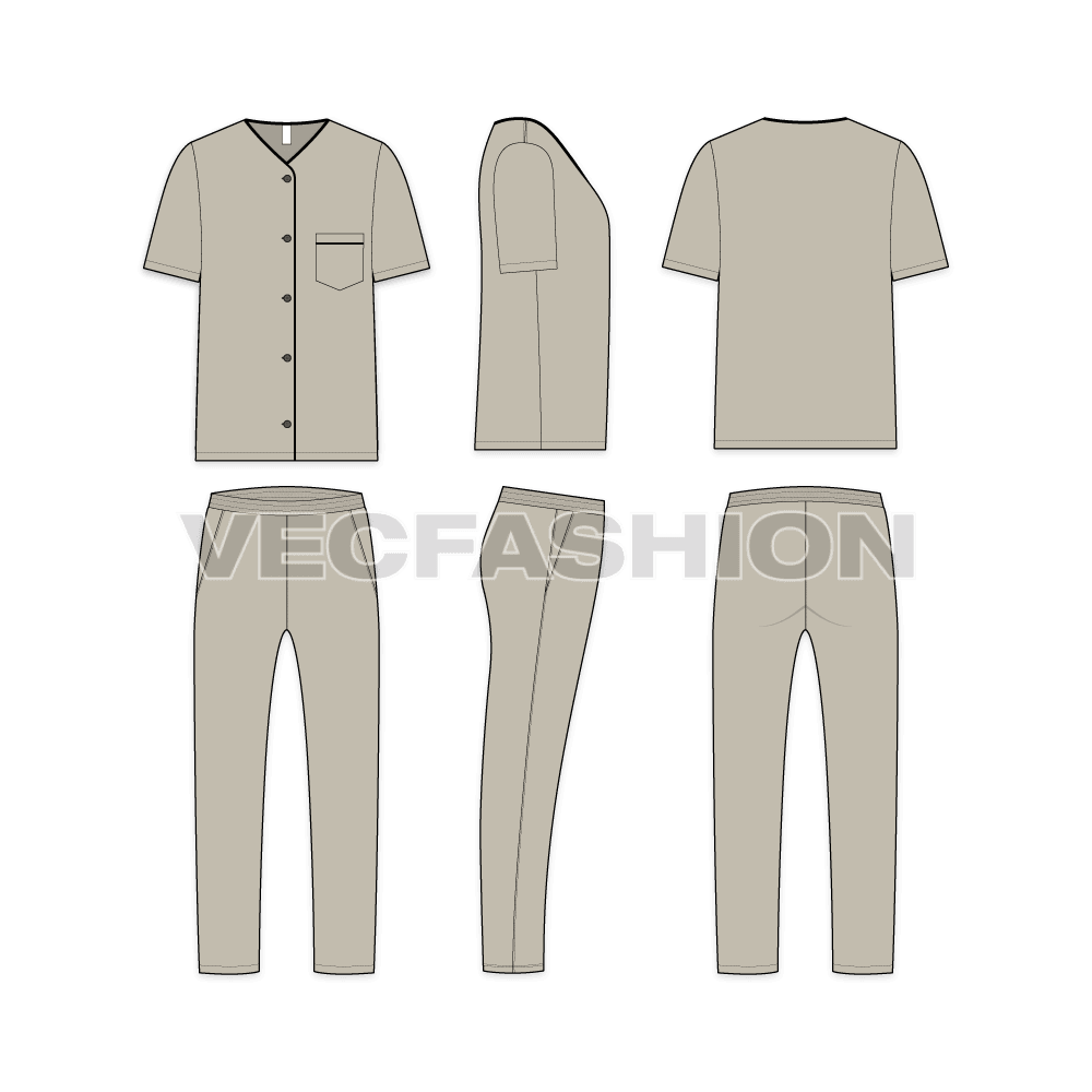 Mens Loungewear Set