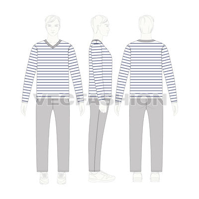 Mens Loungewear Set