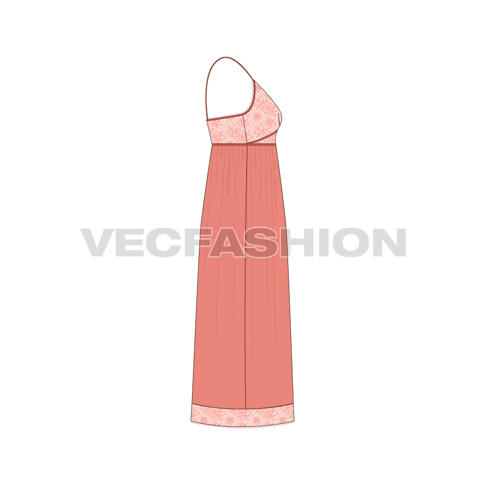 Women Sexy Lace Chemise Dress