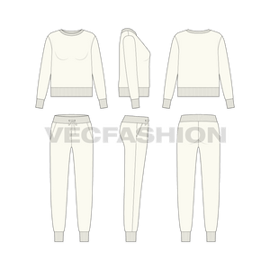 Women Short Body Sweatsuit