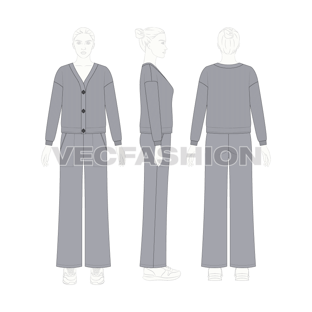 Womens Lounge Wear Set