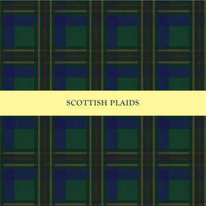 Set of 2 Classic Scottish Plaids