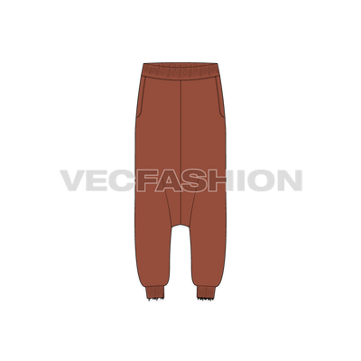Mens Baggy Harem Pants