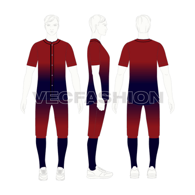 Mens Baseball Uniform Kit