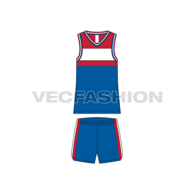 Mens Basketball Kit Vest And Shorts