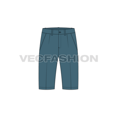 Mens Bermuda Cotton Shorts