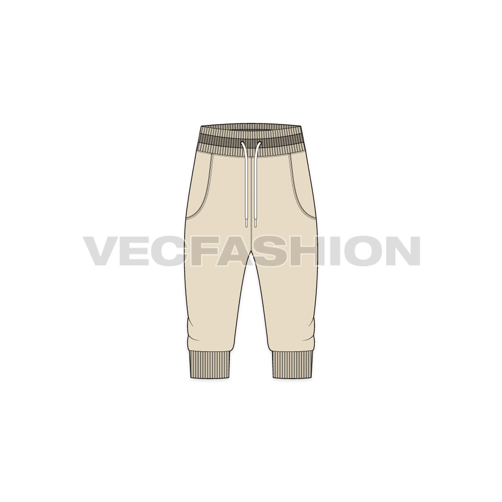 Mens Bermuda Joggers