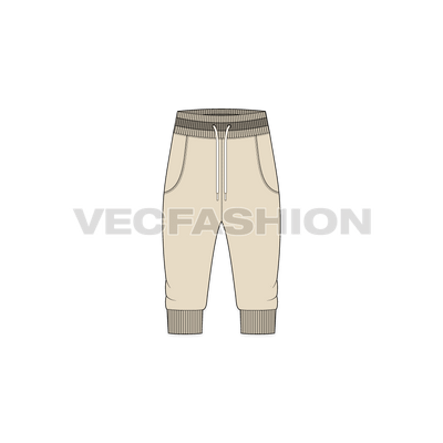 Mens Bermuda Joggers