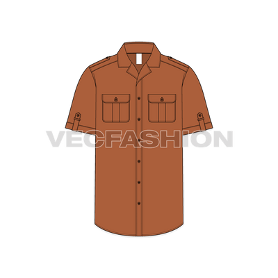 Mens Camp Shirt