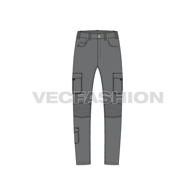 Mens Cargo Pants Template