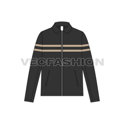 Mens Classic Leather Jacket