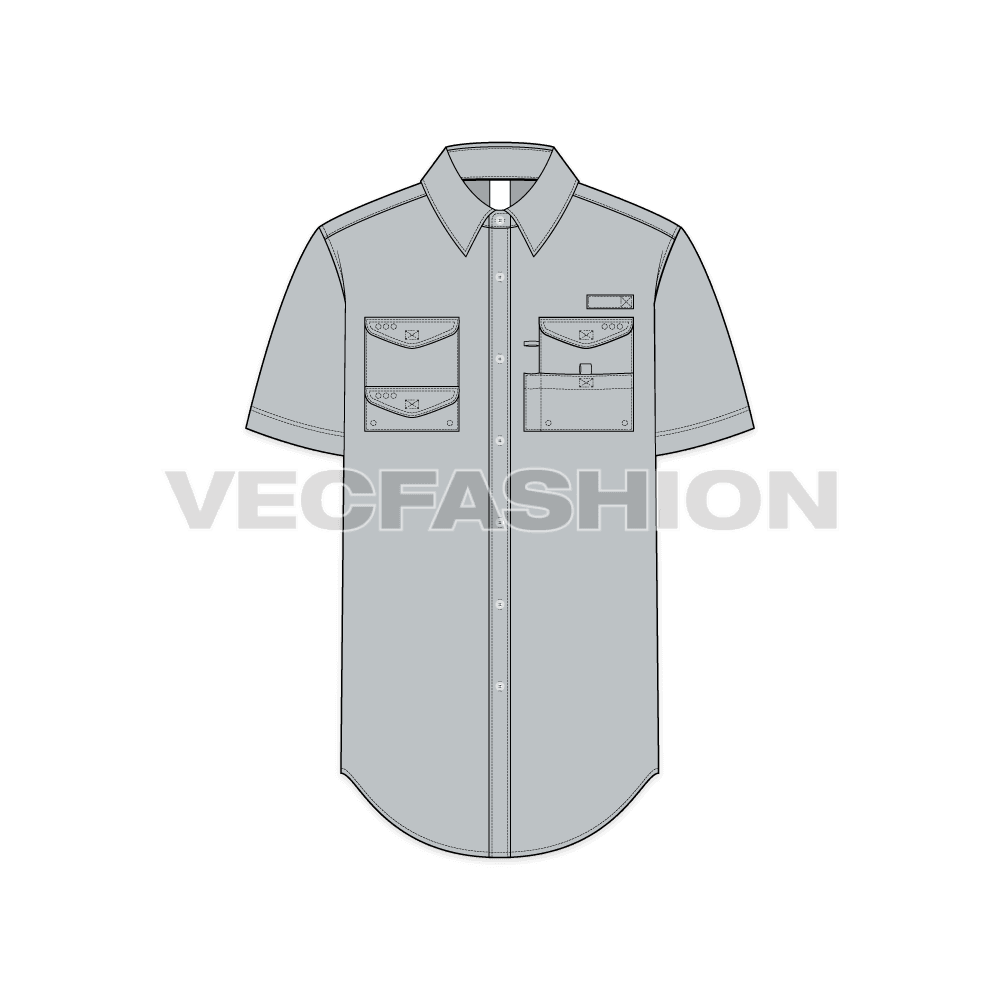 Mens Fishing Shirt