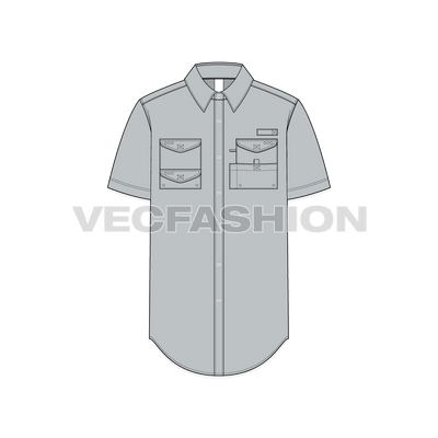 Mens Fishing Shirt