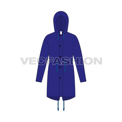 Mens Fishtail Parka front view