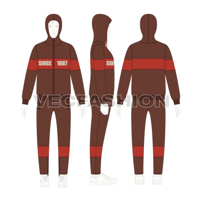 Mens Fleece Tracksuit