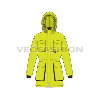 Mens Heavy Mountain Jacket front view