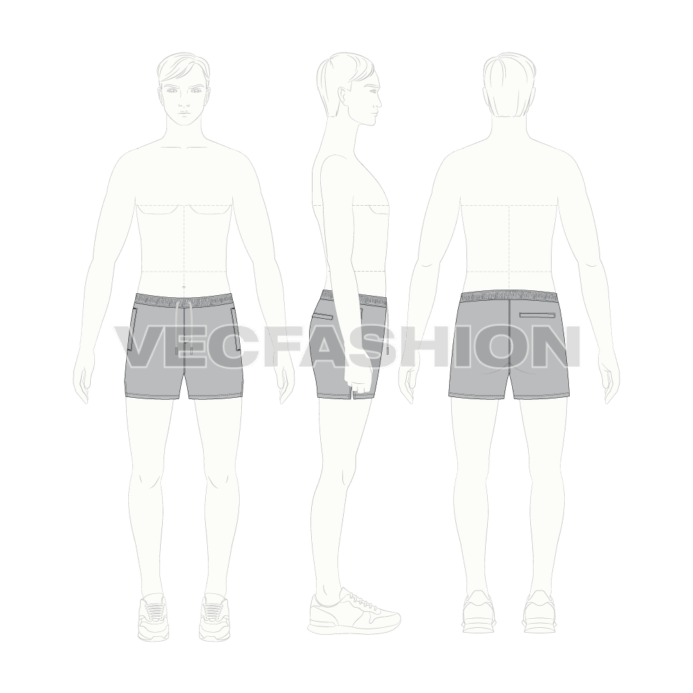 Mens Micro Swim Shorts