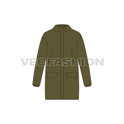 Mens Outerwear Jacket front view