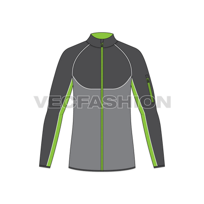 Mens Performance Sport Jacket front view