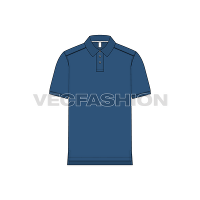 Mens Polo Neck Shirt