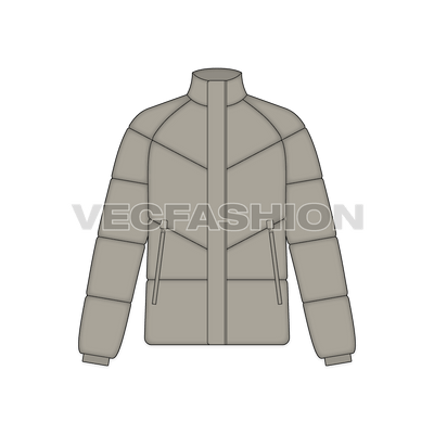 best puffer jacket mens front view