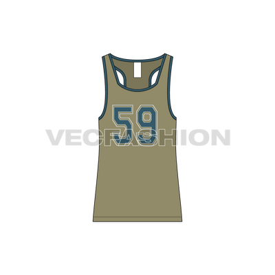 Mens Racerback Gym Tank
