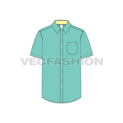 Mens Regular Fit Casual Shirt