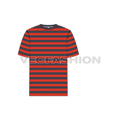 Mens Round Neck T-Shirt