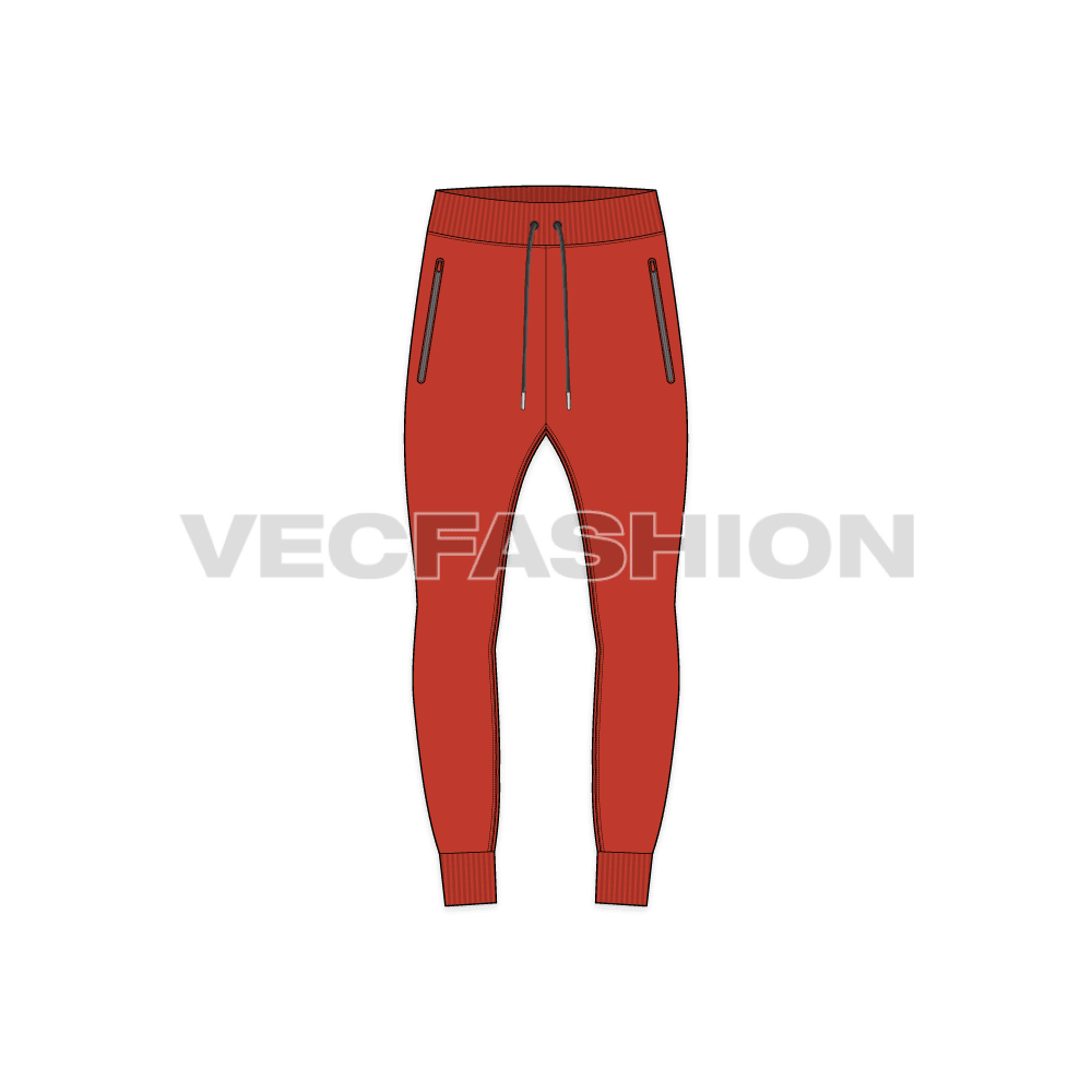 Mens Skinny Fit Track Pants