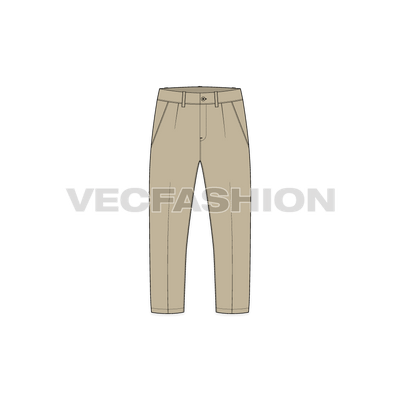 Mens Slim Fit Capri Length Pants
