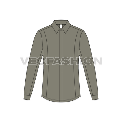 Mens Slim Fit Formal Shirt
