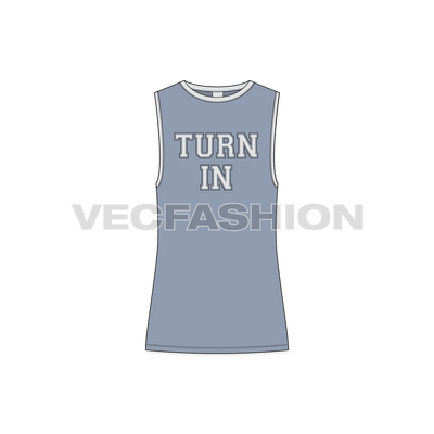 Mens Slim Fit Gym Tank