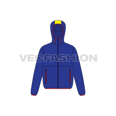 Mens Soft Shell Jacket front view