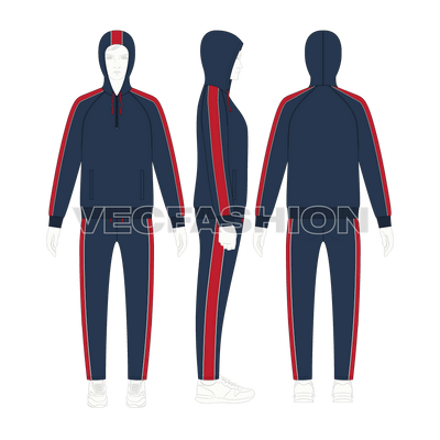 Mens Sport Tracksuit