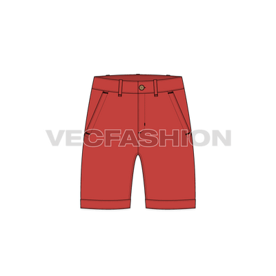 Mens Straight Fit Shorts
