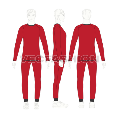 Mens Training Compression Set