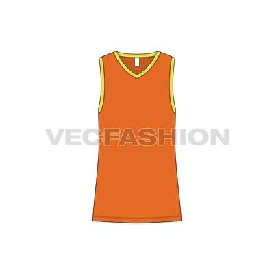 Mens V-Neck Gym Tank