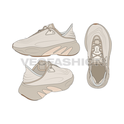 Women Retro Style Sneakers