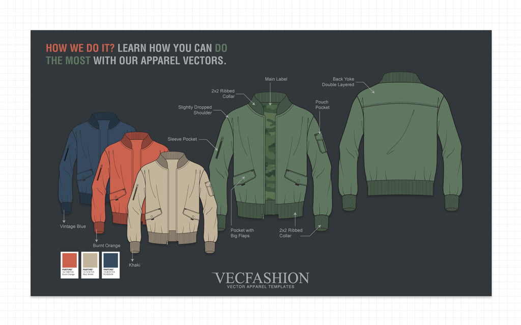 How to Edit Vector Fashion Cads in Adobe Illustrator