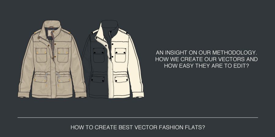 how to create best vector fashion flats