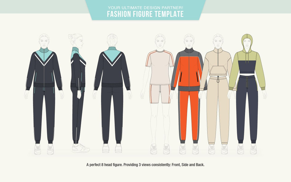 fashion figure template