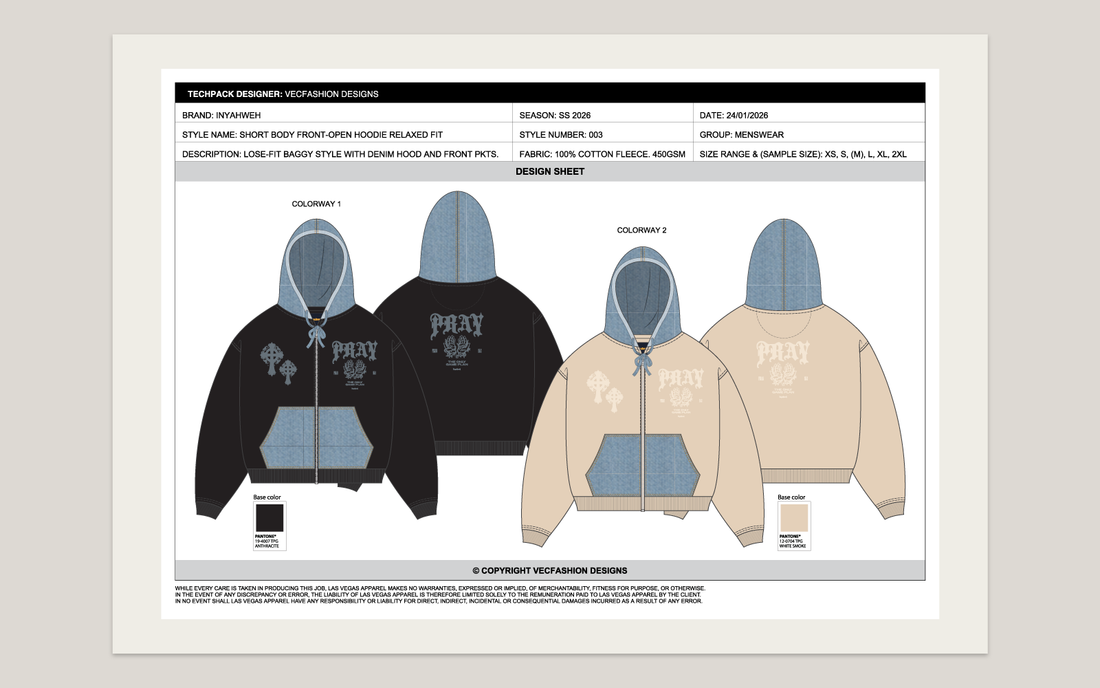 What is a garment tech pack?