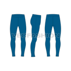 Mens Active Wear Jacket flat sketch, coordinating bottom