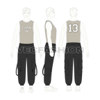 Mens Cargo Joggers Flat Sketch-on croqui