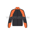 Mens Windbreaker Jacket flat sketch, front view