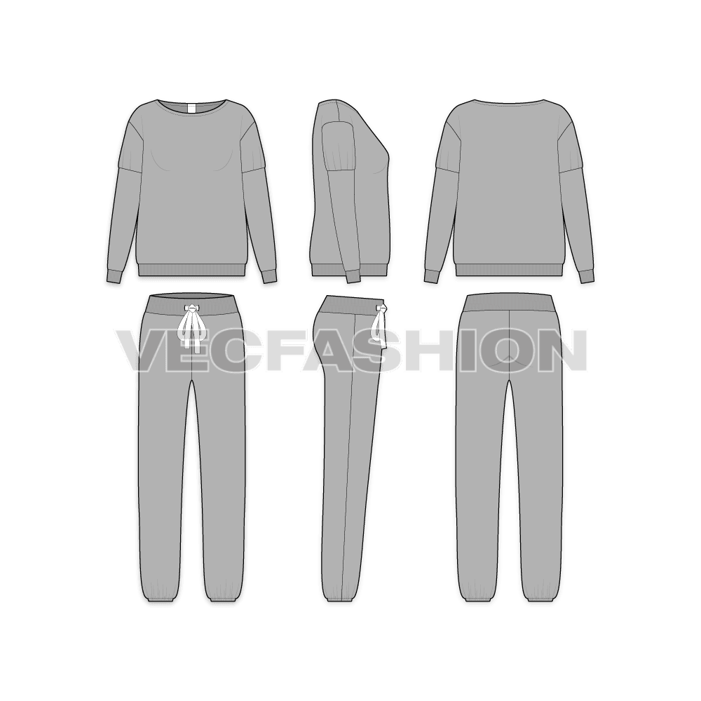 Women Loungewear Sweatsuit
