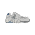 Womens running sneakers, light gray flat sketch, view 1