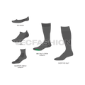5 most common socks flat sketch