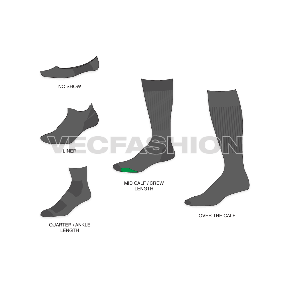 5 Most Common Socks - VecFashion